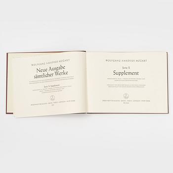 Books, 81 vol. Wolfgang Amadeus Mozart. "Neue Ausgabe sämtlicher Werke", (more published).