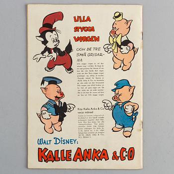 SERIETIDNING, Kalle Anka nr 1, 1949.