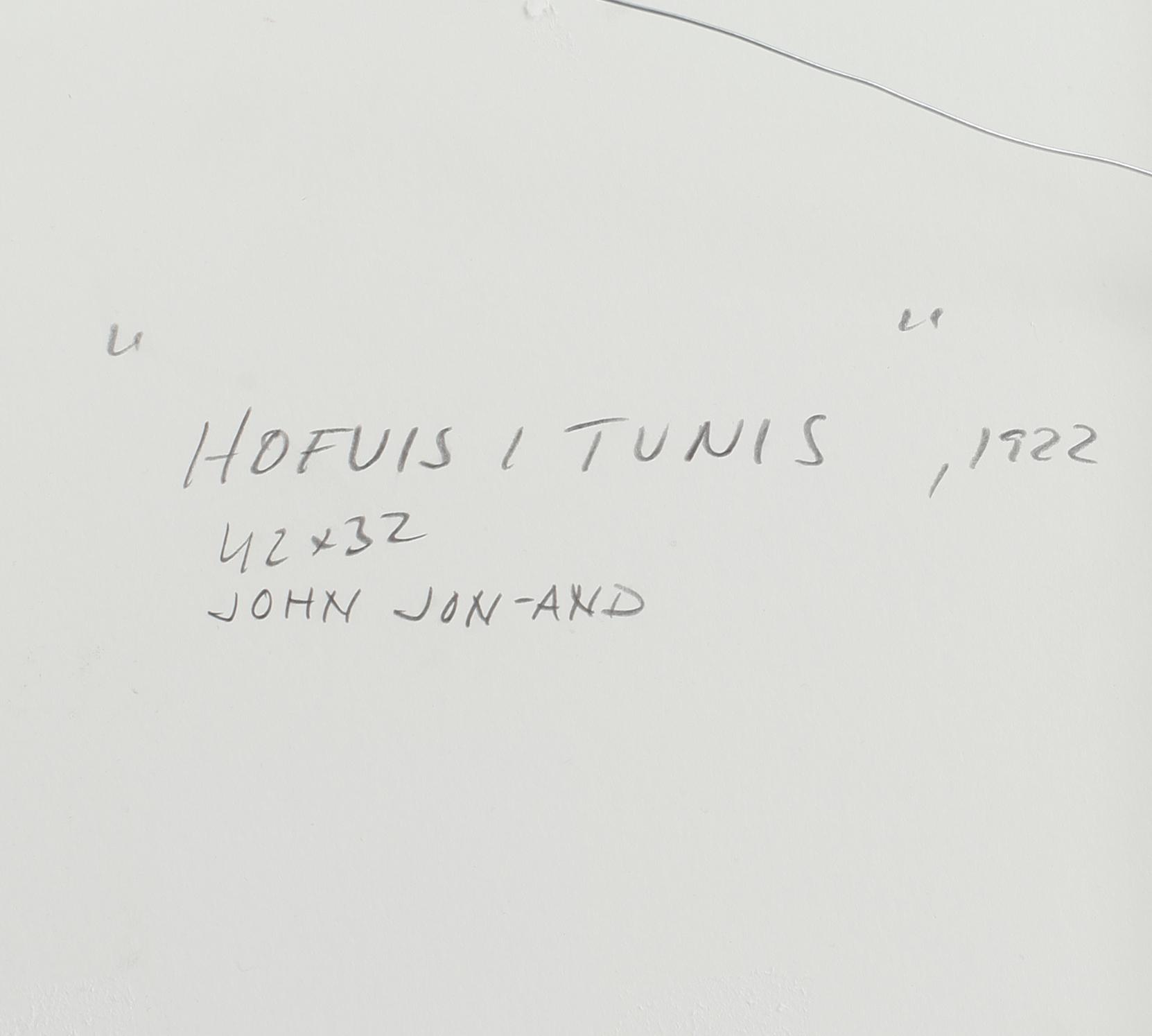 JOHN JON-AND, pastell, signerad samt daterad 22.1.22.