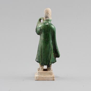 FIGURIN, lergods, troligen Ming dynastin (1368–1644).