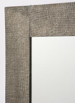 Björn Trägårdh, a rare pewter wall mirror model A 1607, Firma Svenskt Tenn, Stockholm, 1930s.