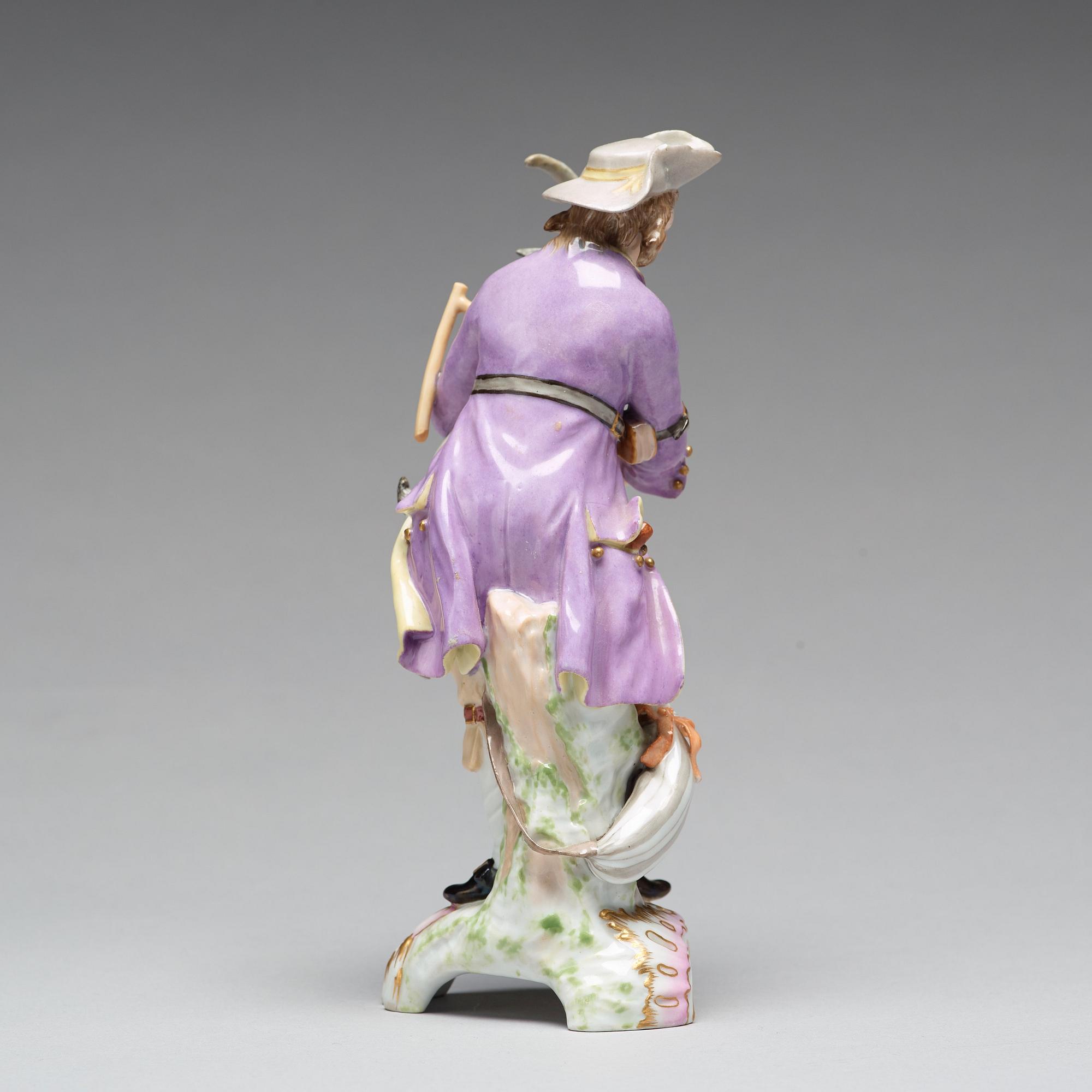 FIGURIN, porslin. Berlin, 1700-tal.