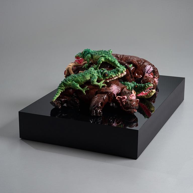 Nathalie Djurberg & Hans Berg, "Hippos and Crocodiles" från "I am a Wild Animal".
