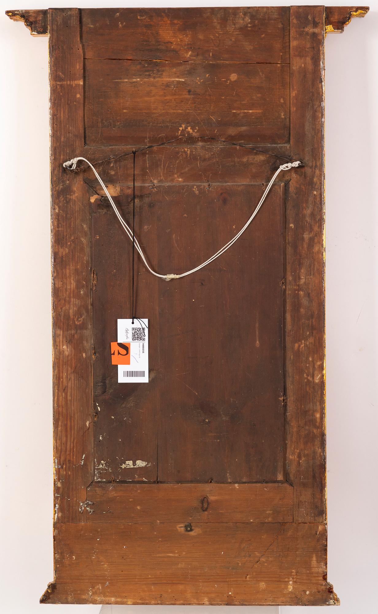 Spegel, sengustaviansk, omkring år 1800.