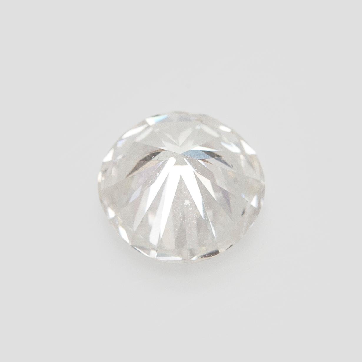 Diamant, briljantslipad, 0,99 ct H / VS2.