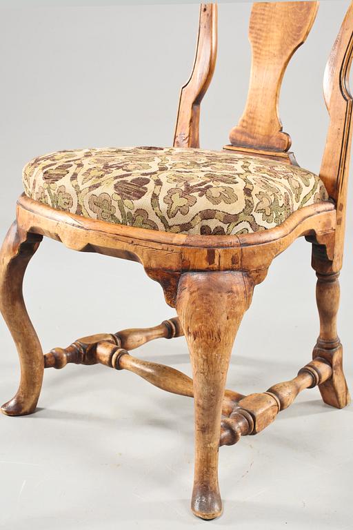 STOLAR, 6 st, senbarock/rokoko, 1700-tal.