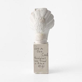 Carl Milles after antique, sculpture. With inscription. Plaster, height 22 cm.
