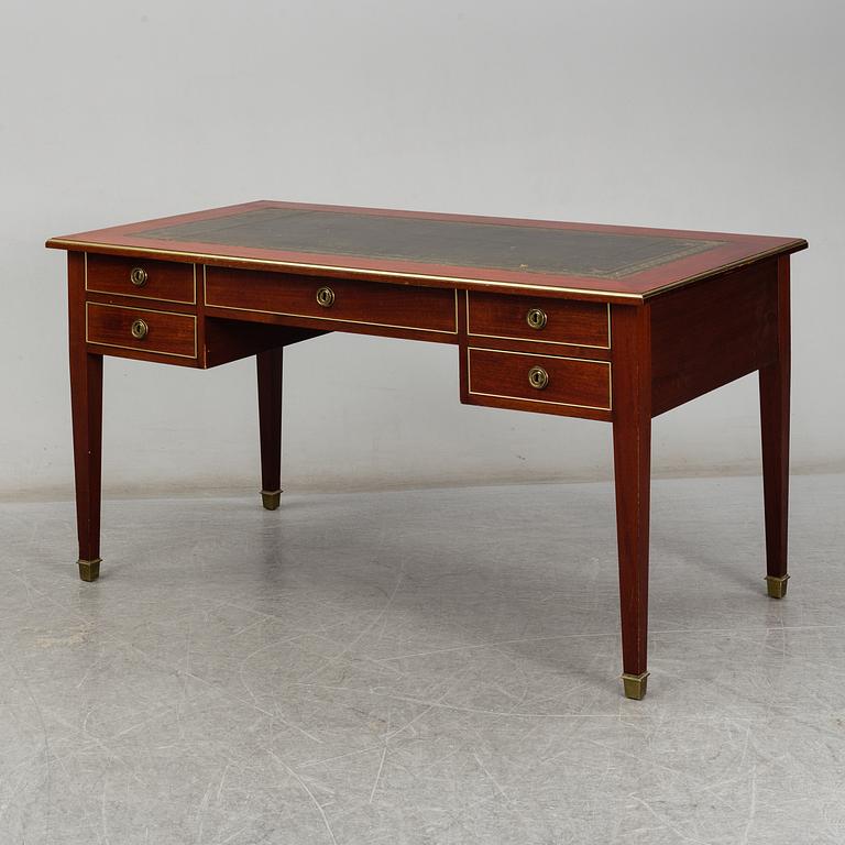 A mid 20th century gustavian style writing desk.