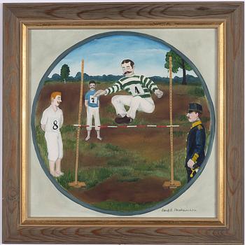 Bengt O. Abrahamsson, 'En och femtiofem gjorde farfar i höjd'.