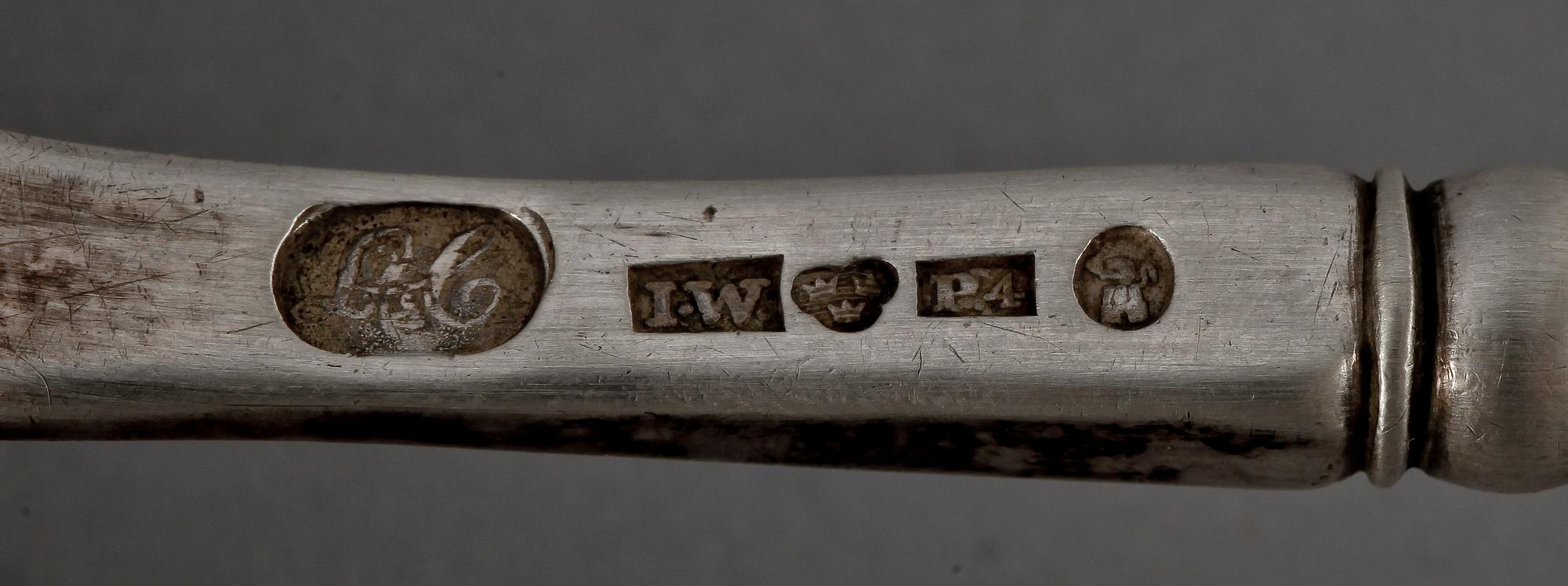 SOPPSLEV, silver, Johan Wahlström (1831-1871), Jönköping.