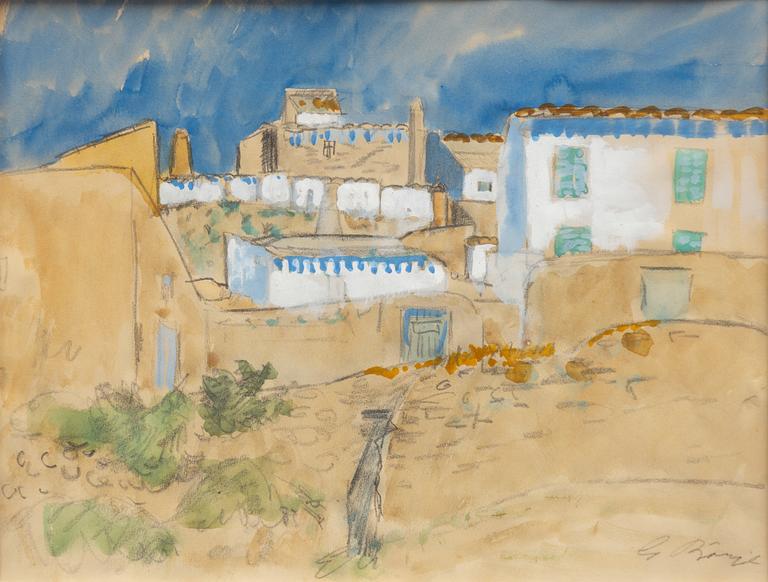 Gideon Börje, Sydländsk stadsbild.