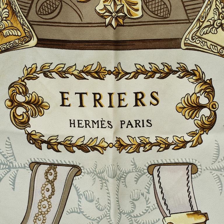 SCARF, siden, "Etriers", Hermes, 1900-talets fjärde kvartal.