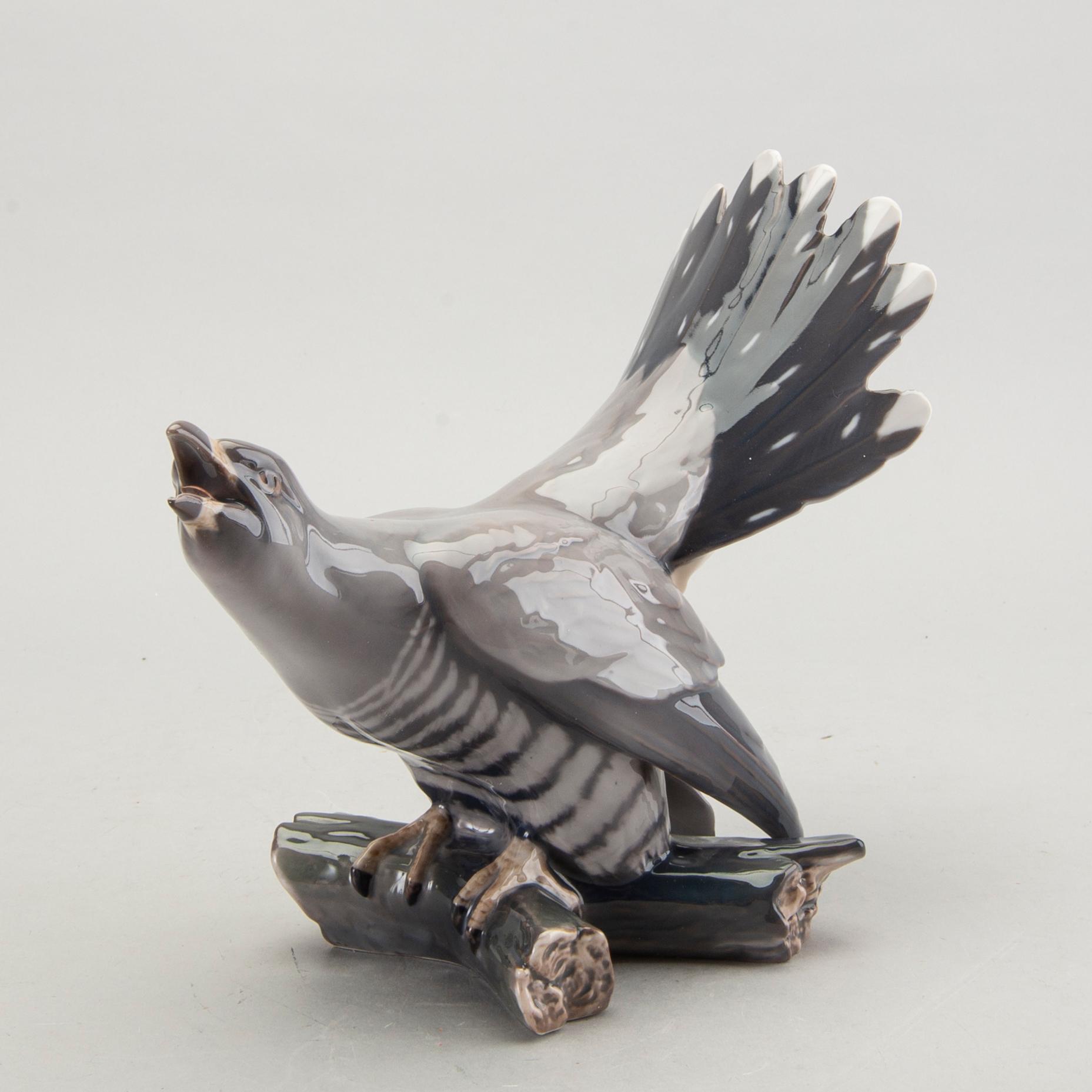 Figurin Bing & Gröndahl Danmark 1900-talets andra hälft porslin.