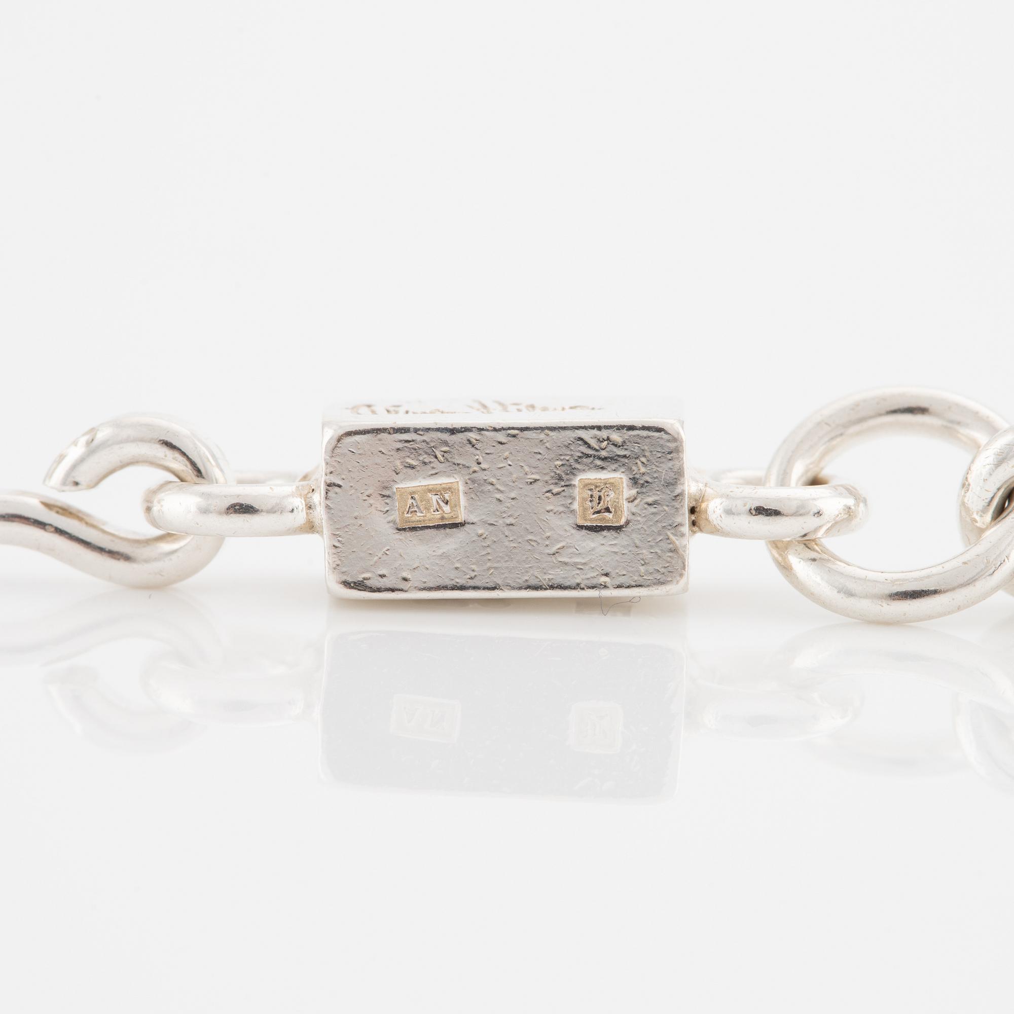 a bracelet, sterling silver, Lund 1968.