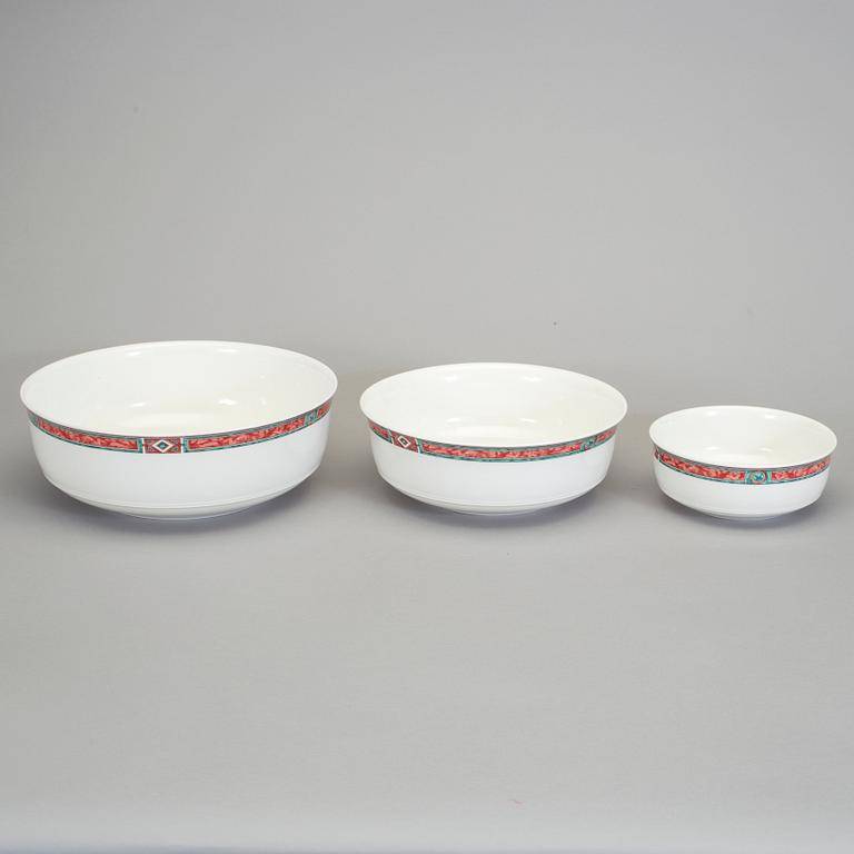 MATSERVIS, 58 delar, porslin, "Rialto", Villeroy & Boch, 1900-talets andra hälft.