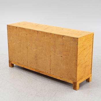 A Swedish birch sideboard, 1930's/40's.