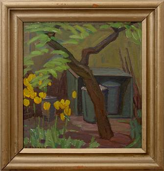 ELLEN TROTZIG, olja på duk, sign.