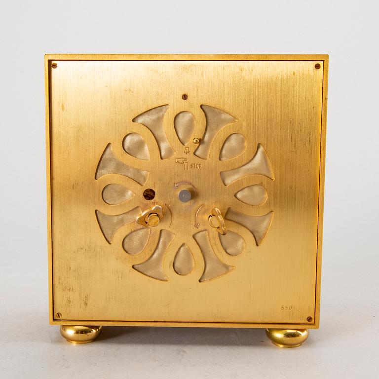 A 1960's Swiss Jaeger Le Coultre 8-days desk clock.