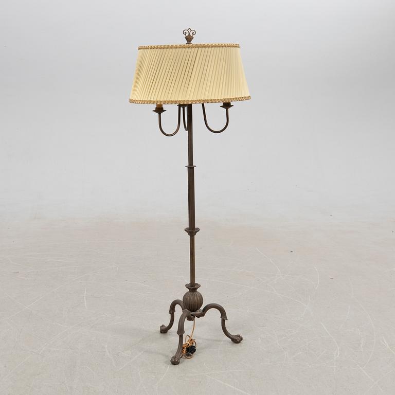Floor lamp, first half of the 20th century.