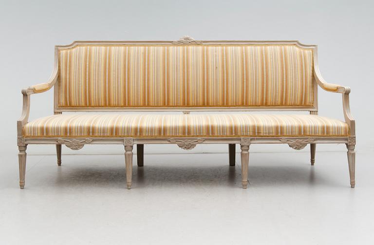 SOFFA, sengustaviansk, 1800-talets början.