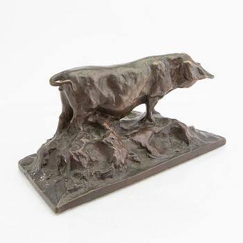 Anders Olson, a signed bronze sculpture.