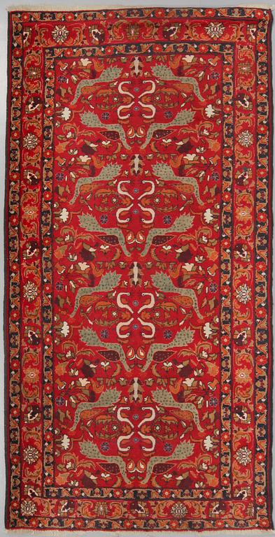 GALLERIMATTA, orientalisk, 203x106 cm, 1900-talets mitt/andra hälft.
