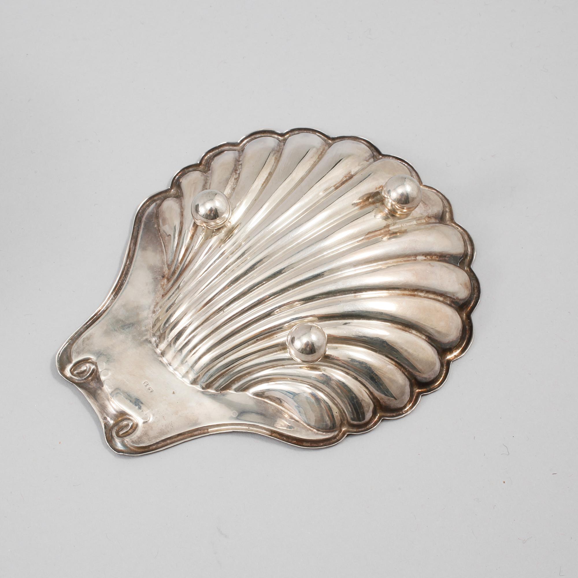 FAT, 6 st, silver,  stämplade L&S samt C.G Hallberg, Stockholm, 1916, vikt 185 gram.