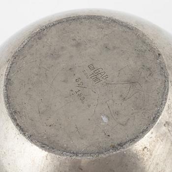 Vaser, 2 st, tenn, GAB, Stockholm, 1935 och 1936.