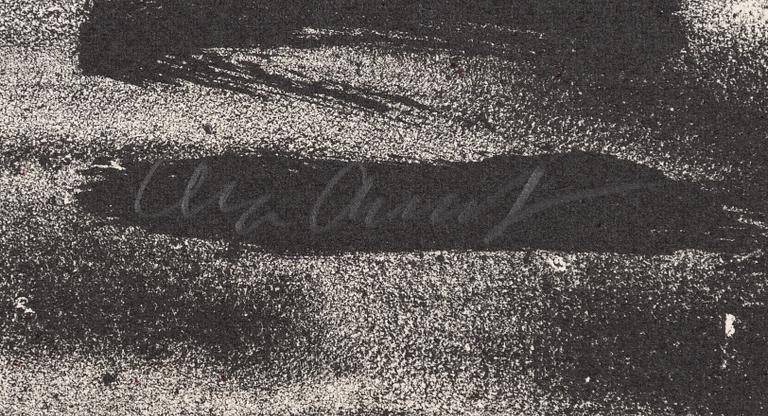 Lena Cronqvist, "Här bor de sjuka, däröver det friska" ur mappen: "August Strindberg, Ett Drömspel".