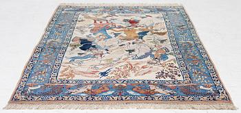 Matta, Old Isfahan, centra persien, ca 168 x 108 cm.