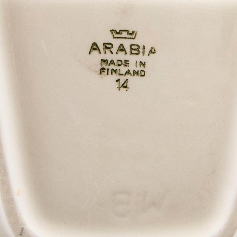 Kaj Frank & Raija Uosikkinen,  eour pcs of Emilia porcelain service from Arabia around 1960.