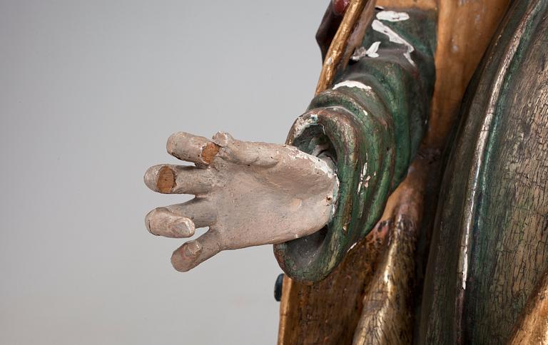 SKULPTUR. Tysk mästare, omkring 1500.