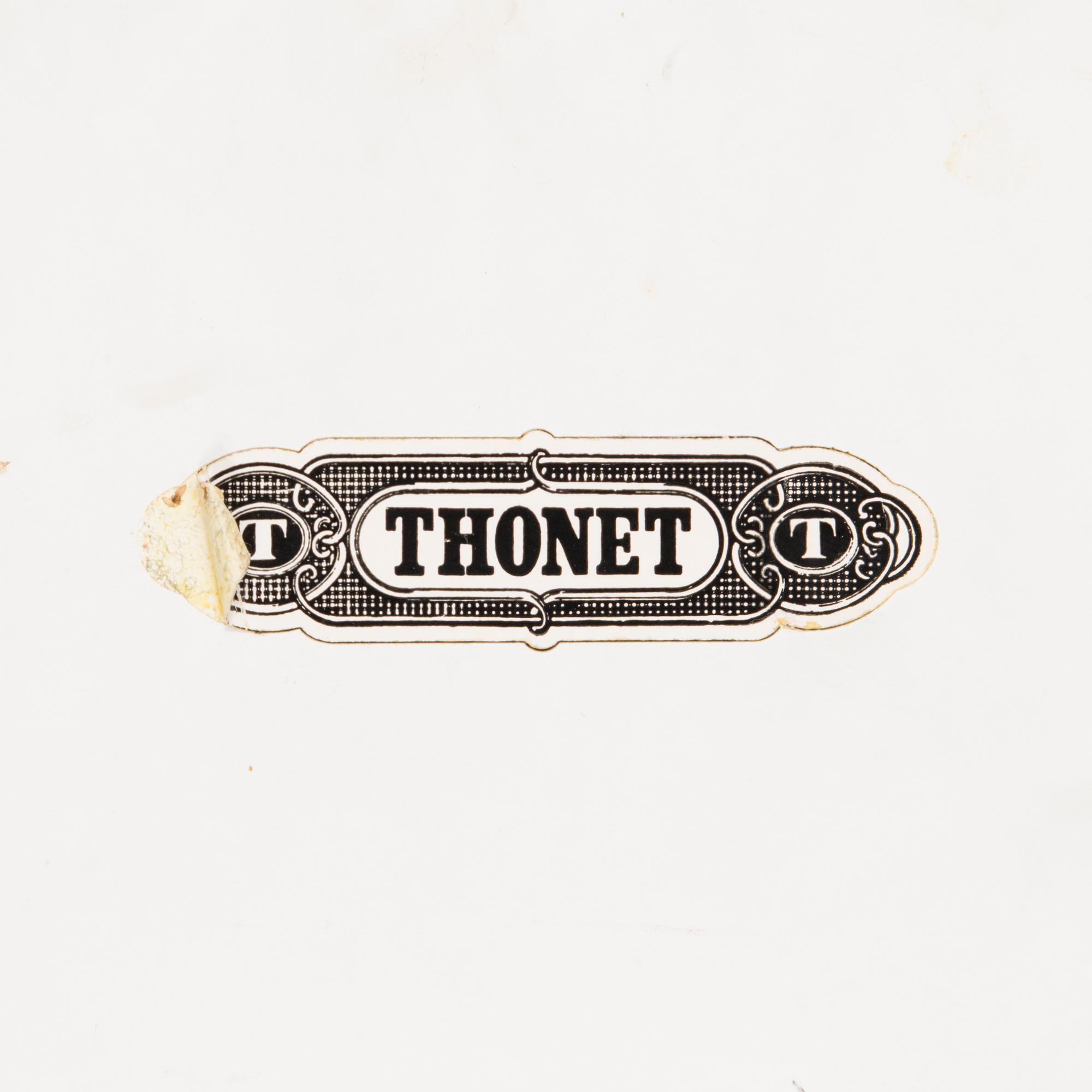 An extendable Thonet dinner table, Austria.