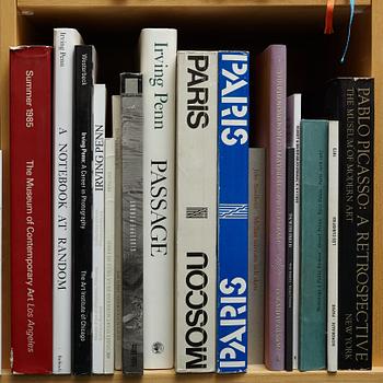 Björn Springfeldt's art library.