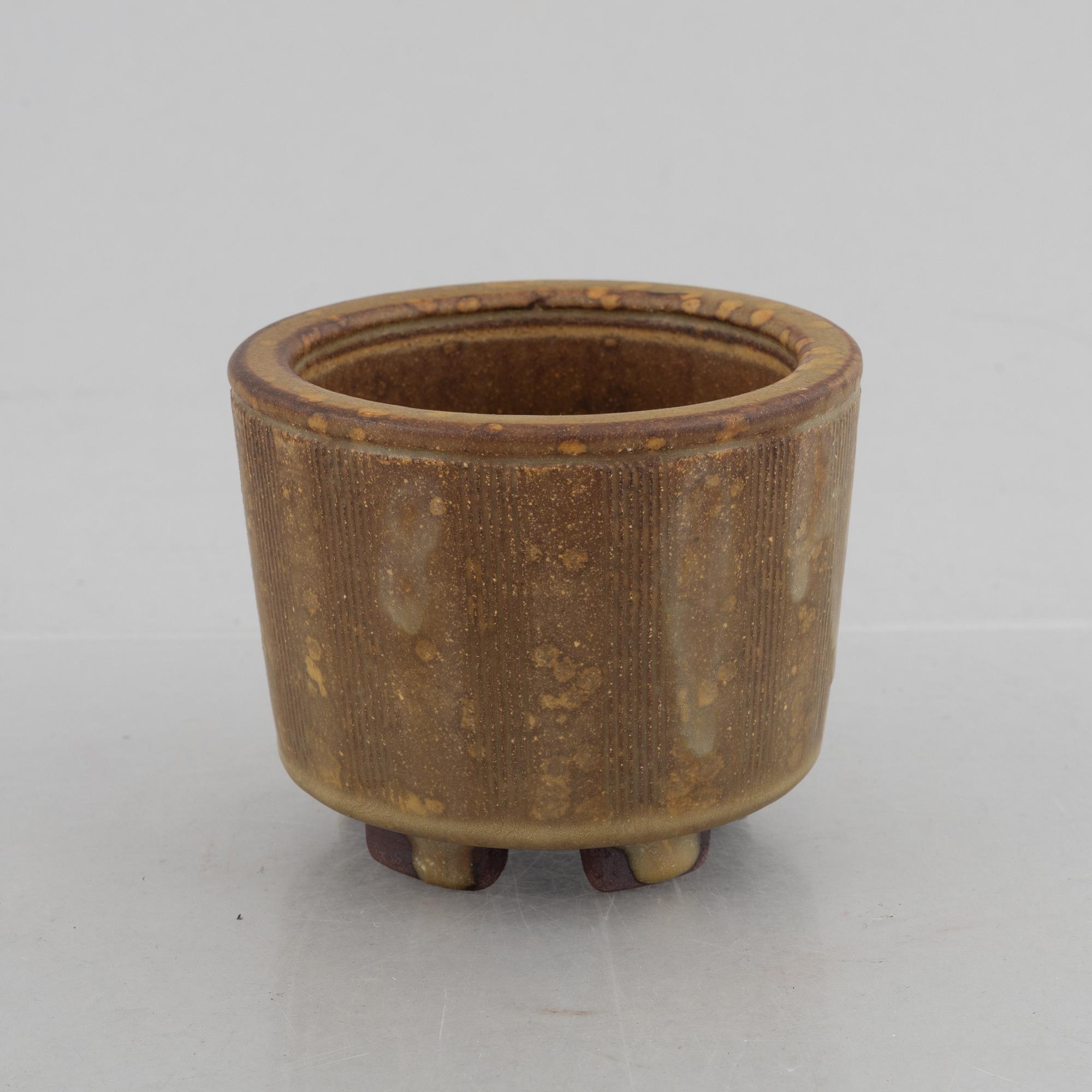 Wilhelm Kåge, a Farsta stoneware vase, Gustavsberg Studio 1952.