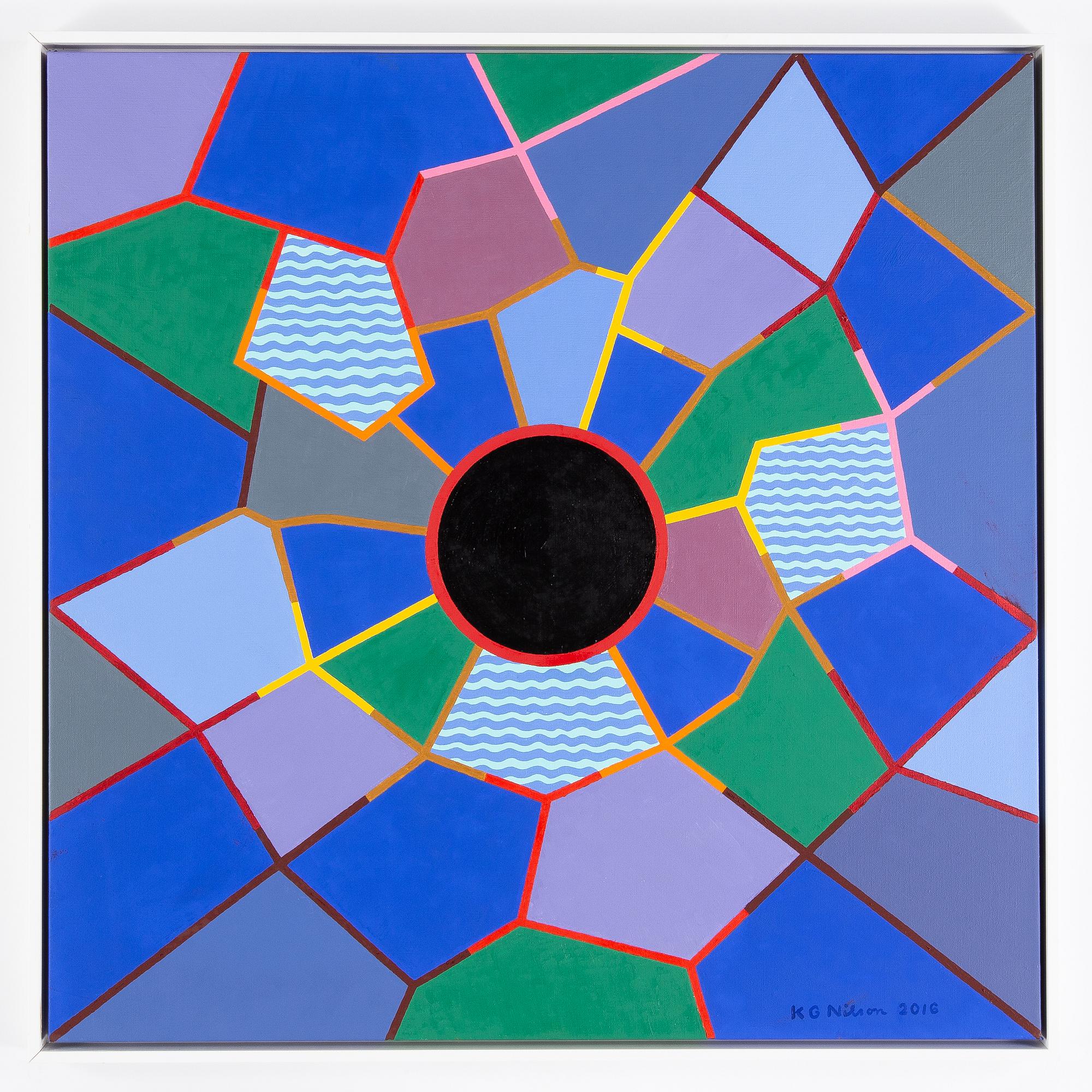 KG Nilson, oil on canvas, signed KG Nilson and dated 2016.