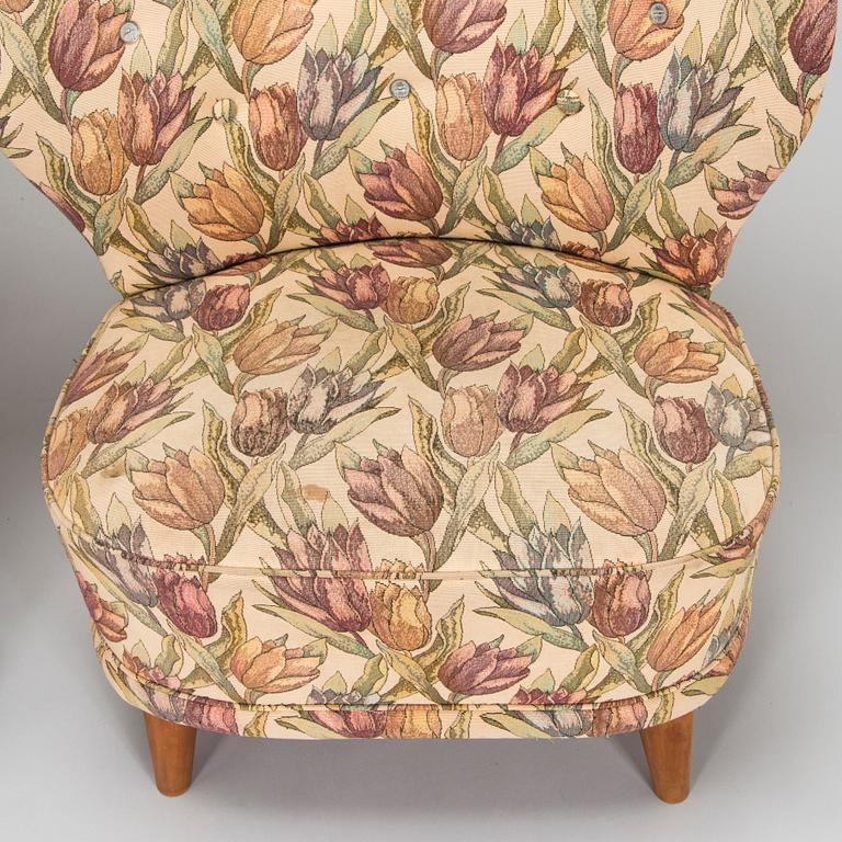 Fåtöljer, ett par, 1900-talets mitt.