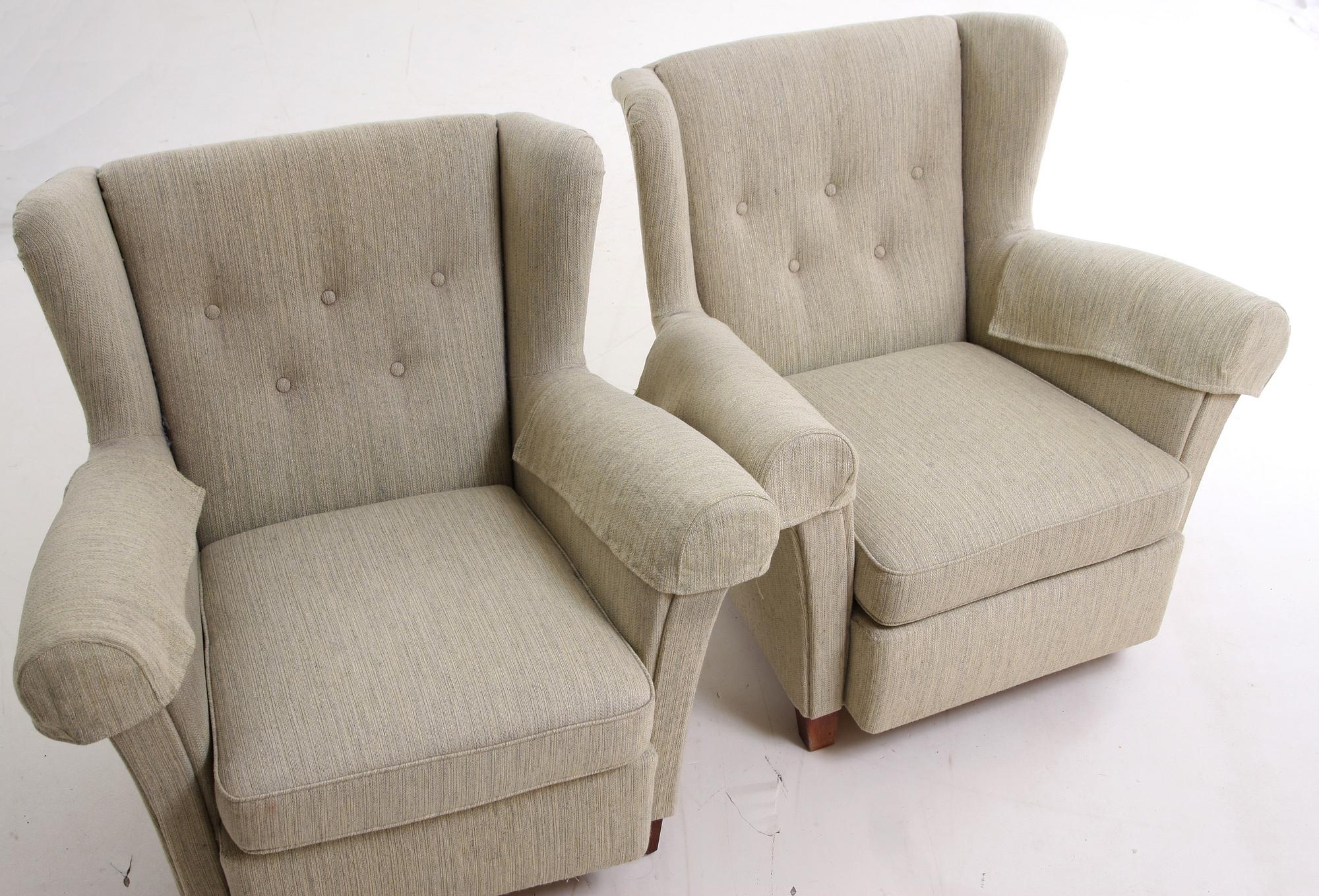 SOFFGRUPP, 3 delar, "Djursholm", DUX, 1960-tal.