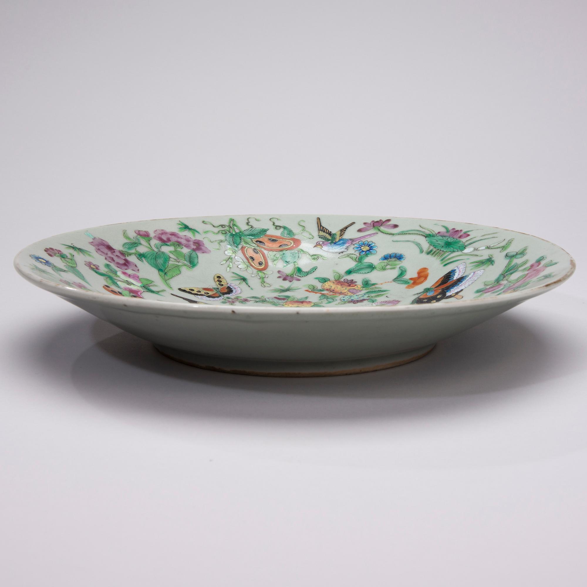 FAT, porslin, Kina 1800-talets första hälft.
