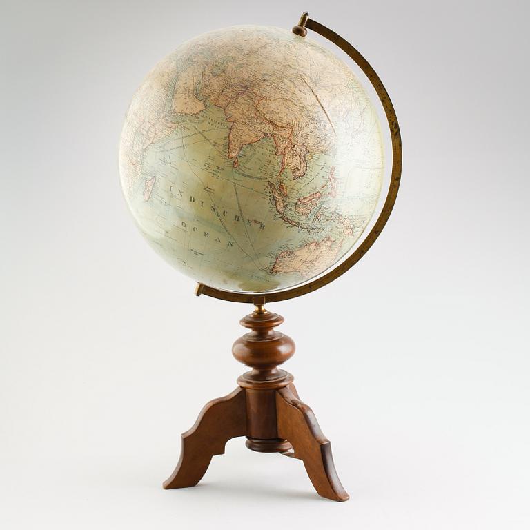 JORDGLOB, Erd-Globus, Berlin, omkring år 1900.