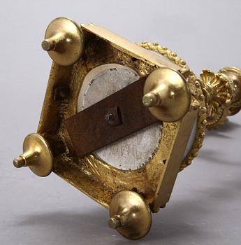 KANDELABRAR, ett par, 1800-talets andra hälft.