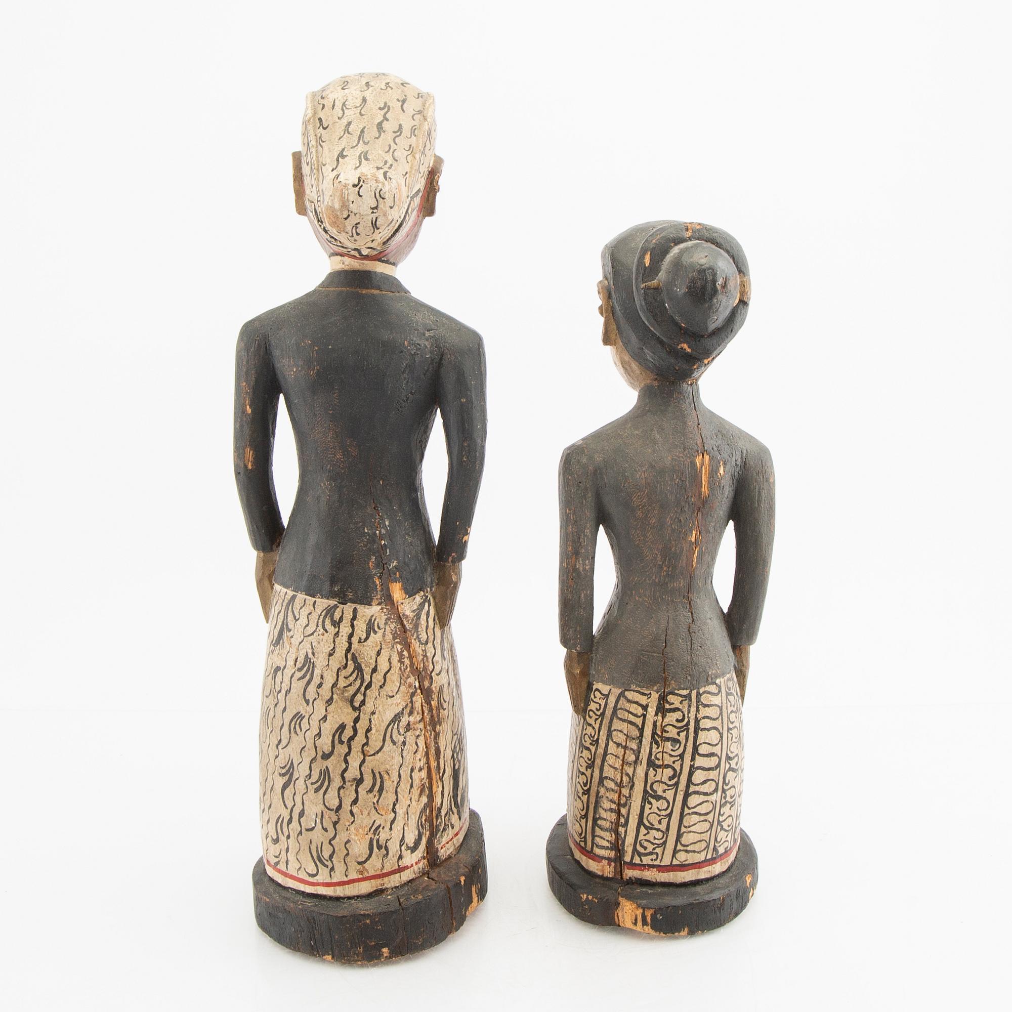 Figurines 2 pieces Java Loro Blonyo.