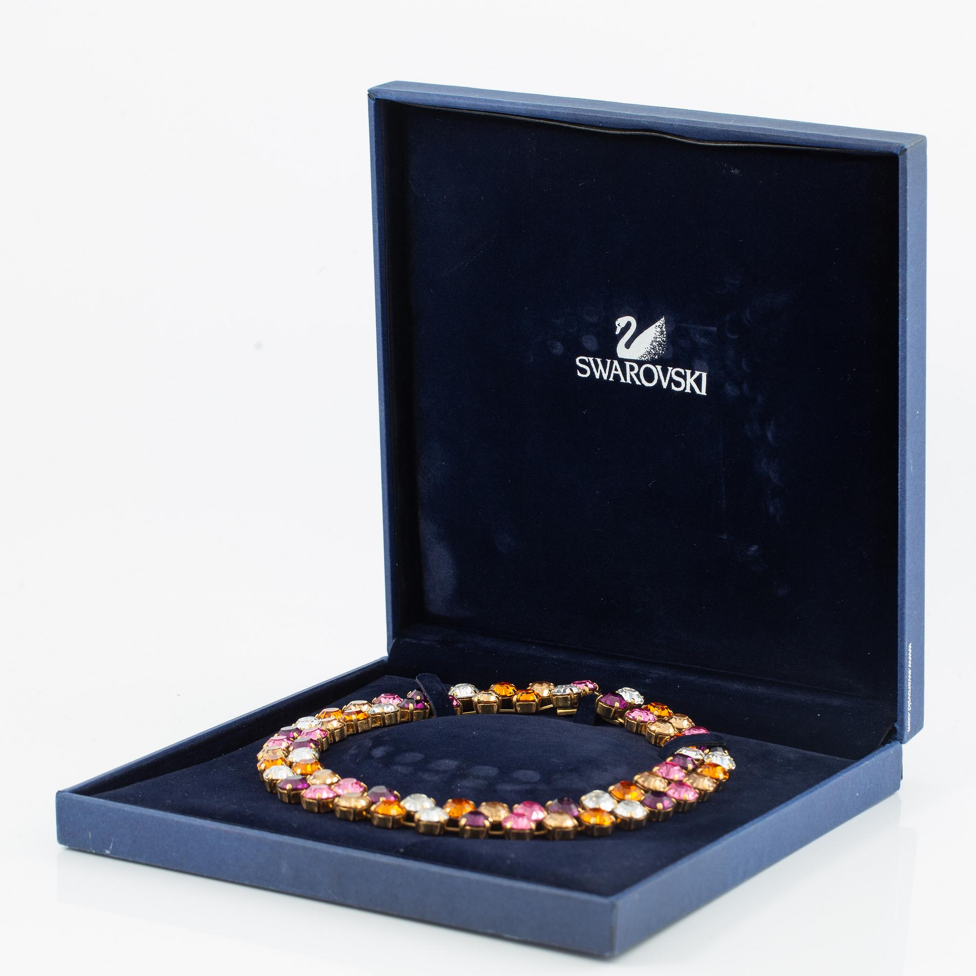 Swarovski, necklace.