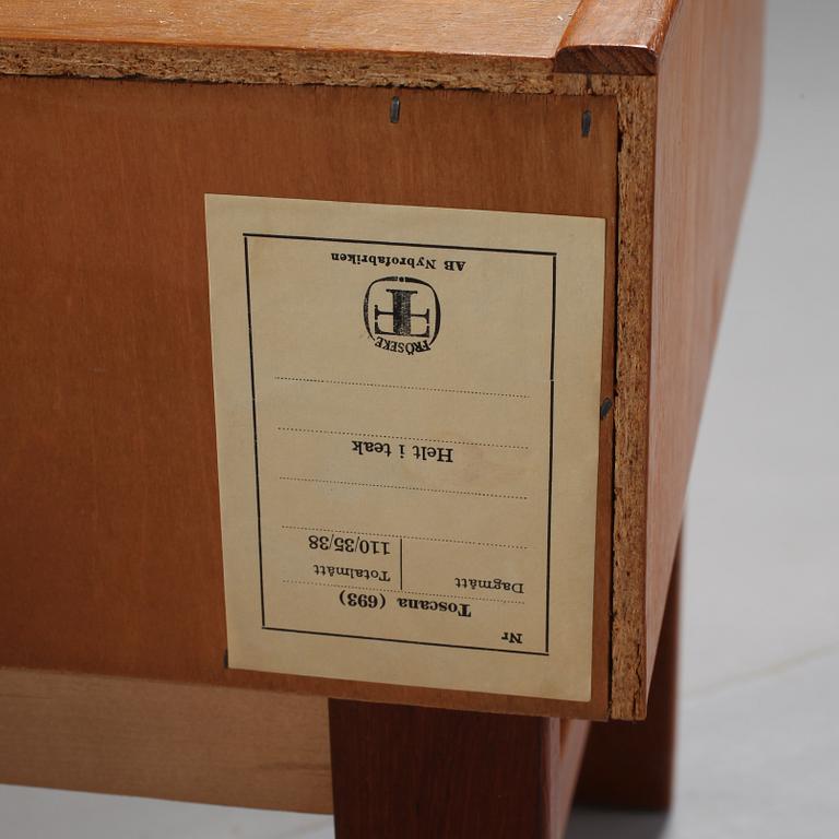 HALLBYRÅAR, ett par, "Toscana", AB Nybrofabriken, Fröseke, omkring 1960.