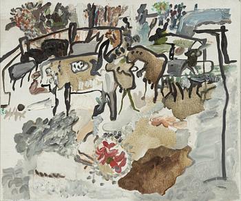 Anders Fogelin, oil on canvas, signed and dated -65.