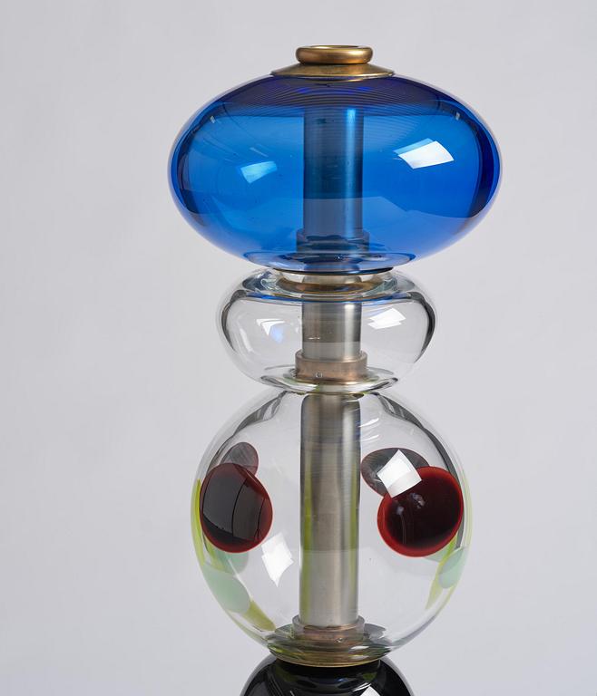 Frida Fjellman, “Totem Buddie no 03”, a unique glass sculpture/vase, Kosta Boda, 2021.
