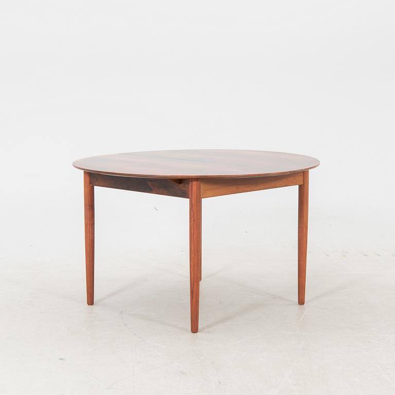 Grete Jalk,  a jacaranda dining table Denmark 1960/70s.