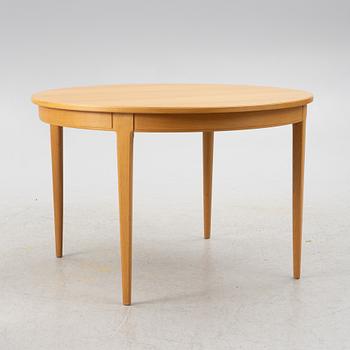 Carl Malmsten, matbord med 4 stolar, Åfors. 1900-talets andra hälft.