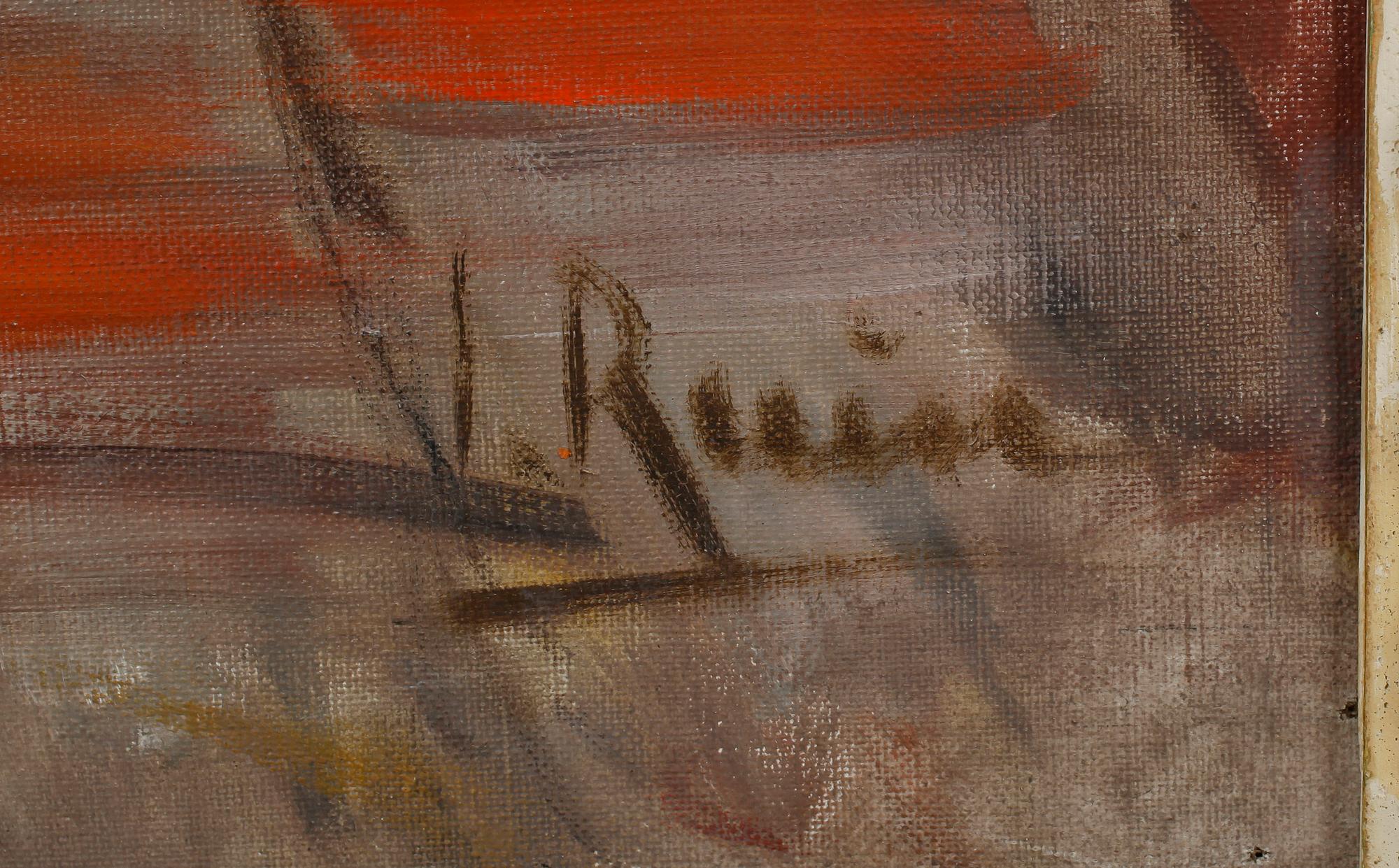 INGRID RUIN, olja på duk, signerad.