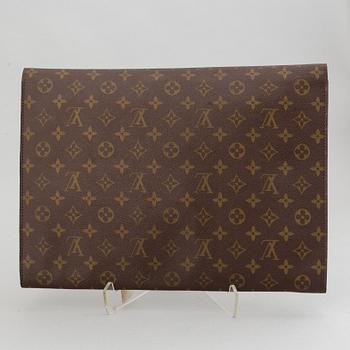 Louis Vuitton, a monogram canvas briefcase.